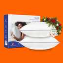 20x28  Pillow Inserts Set of 2, Machine Washable Soft Fluffy Hypoallergenic Virgin Polyester Premium Throw Pillow Stuffer, Decorative Cushion for Bed, Couch, Sofa,Indoor - White