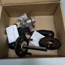 Design House Scroll Door Knob - Privacy Door Lever, 2-Way Latch for Interior Doors - Door Handle, Door Hardware & Locks, Door Levers - Oil Rubbed Bronze - 791632