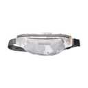 Petunia Pickle Bottom All Around Belt Bag - Everywhere Belt Bag for Parents - Better Than a Fanny Pack Belt Bag - Water Resistant and Easy-to-Clean Belt Bag for On-The-Go Moms and Dads - Smoked Swirl (Grey)