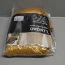 LEMOMO Blackout Curtains 52 x 84 inch/Orange Curtains Set of 2 Panels/Thermal Insulated Room Darkening Bedroom Curtains