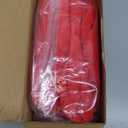 Jetec 3 Pcs 32 Inch Giant Velvet Christmas Inflatable Balls Ornament Flocked Xmas PVC Inflatable Flocked Ball Ornaments for Christmas Holiday Outdoor Blow up Yard Decor(Red)