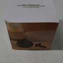 InnoGear Aromatherapy Diffuser & 10 Essential Oils Set, 400ml Diffuser Ultrasonic Diffuser Cool Mist Humidifier with 4 Timers 7 Colors Light Waterless Auto Off for Large Room Office, Dark Wood Grain