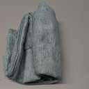 EMEMA Summer Throw Pillow Covers 18x18 Inch Pack of 2 Soft Chenille Decorative Square Couch Pillow Covers Solid Dyed Pillowcases for Sofa Bed Aqua Green(Only Covers)