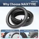 10x2.5" E-Scooter Tire. 60/70-6.5 Scooter Inner and Outer Tire Sets. Replacement Wheels for Ninebot G30 Max/ G30 G30D/ G30LP Mobility Electric Scooters