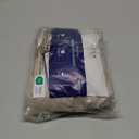 Wrap Around Dust Ruffle Bed Skirt - Cream - for King Size Beds with 18 Inch Drop - Easy Fit Elastic Strap - Adjustable Pleated Bed skirt w/Brushed Fabric - Wrinkle Free - for Women, Men, Kids & Teens