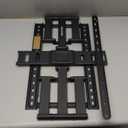 monTEK Ultra Slim TV Wall Mount for 43-90 Inch TVs | 1.1" Thin Low Profile Full Motion Bracket | Dual Swivel Articulating Arms with Tilt | Max VESA 600x400mm | Holds 132lbs | Fits 16"/18" Studs