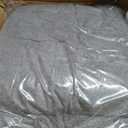 Ultra-Soft Weighted Blanket 15lbs for Adults, Plush Sherpa Fleece Reversible Weighted Throw Comfort for Relaxation & Cozy Evenings, Hug-Like Security, Evenly Distributed, W60 x L80, Grey