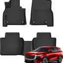 AUXKO All Weather Floor Mats for Mazda CX5 2026 CX-5 | High Wall,All-Weather,All Season,Odorless,Anti Slip,Rain&Salt Resistant,TPE Material,Black,Accessories,Pet Friendly
