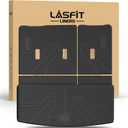 LASFIT Trunk Mat with Backrest Mat 2021-2026 for Chevrolet Chevy Tahoe/GMC Yukon (Only Yukon, Not Fit Yukon XL)/Cadillac Escalade (Only Escalade, Not Fit Escalade ESV), All Weather TPE Custom Fit