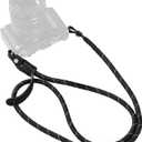 SMALLRIG Rope Camera Neck Shoulder Strap, Adjustable Braided Shoulder Strap with O-Ring and Leather Pad