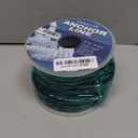 Made 3/8 Inch 50FT 100FT 150FT Premium Solid Braid MFP Black Gray Anchor Line Braided Anchor Rope/Line with Stainless Steel Thimble and Shackle (3/8" x50' Black)