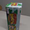 ArtCreativity Yellow School Bus Toy with Flashing Lights & Sound, Friction Powered 1/16 Scale School Bus Toy for Kids with 4 Sounds & Lights, Back & Side Doors Open, Easter Gifts for Kids Ages 3+