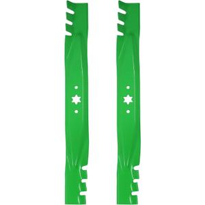 Mower Blades for Cub Cadet Zero Turn Mower XT1 XT2, ZT1,RZT-L42 for Troy Bilt Pony Bronco 42 inch blades, for Troy Bilt Cub Cadet 42'' mulching blade 942-0616 A, 742-0616, 942-04126-X, 2Pack