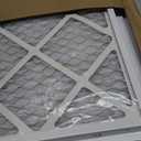 16x16 Return Air Filter Grille for 16"W x 16"H Duct Opening,Wall Return Air Vent Cover Grille with Filter [Included 1PK 1"Thick],Steel HVAC Vent Cover Filter Grill Outer Dimension: 18 5/8"W X 18 5/8"H