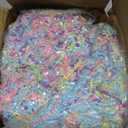 ZEBMOON 1 LB Easter Crinkle Cut Paper Shred Filler Great for Gift Wrapping, Basket Filling, Birthday, Wedding, Easter, Carnival, New Year Party Decorations Filling Supplies Rainbow