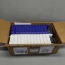 Plastic Storage Bins 24 Packs, Space-Saving Stackable Parts Bins for Garage,Tools, Small Parts Organization Bin-5x4x3 Inch (Blue & White)