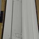 Lotus & Windoware Cordless, 2 Inch Faux Wood Blind, 52.5" Wide x 72" Long, Window Blinds, Blinds & Shades, Blinds for Indoor Windows, Smooth, Bright White - 52.5" x 72",Bright White