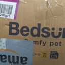 Bedsure Orthopedic Dog Beds Large Sized Dog - Washable Large Dog Cat Bed Waterproof, Comfort Dogs Couch Sofa with Washable Removable Cover, Pet Bed with Nonskid Bottom, Grey, 35"