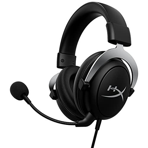  HyperX CloudX, Official Xbox Licensed Gaming Headset, Compatible with Xbox One and Series X|S, Memory Foam Ear Cushions, Detachable Noise-Cancelling Mic, in-line Audio Controls,Black/ Silver : Electronics