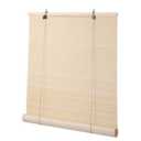 BAYUE Bamboo Blinds for Interior Windows, Roll Up Light Filtering, 48x85 in