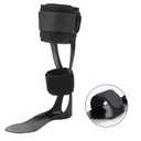Jewlri AFO Drop Foot Brace, Drop Foot Stabilizer, AFO Support for Walking, Lightweight, Trimmable, Polyethylene, fits Most Shoes Easily (Left, Large)