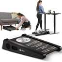 Lifepro Smallest Portable 30in Small Mini Walking Pad Treadmill Installation Free, Adjustable Incline, Under Desk Work Compact Treadmills for Home/Office - Max Load 220Lbs & Speed 3MPH