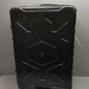 Wrangler ATG Outland Expandable Hardside Luggage, Jet Black, 3 Piece Set, Size: 3 Piece Set (22"/26"/30")