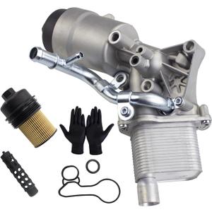 Engine Oil Filter Housing assembly Compatible with 2011-2018 1.4L Turbo Chevrolet Cruze Sonic Trax Buick Encore