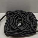 Garden Hose 100FT Non-Expanding, Lightweight Hose With 10-Function Nozzle, Leak-Proof No-Knot, Easy to Carry, Wear-Resistant, Sturdy 3/4GHT Flexible Water Hose for Outdoor (Black with Nozzle)