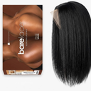 Sensationnel Bare Lace 13X6 Wigs - Unit 3 Lacefrontal Glueless Synthetic 180 Degree Preplucked Hairline (1 JETBLACK)