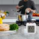 Baseball Alarm Clock for Kids Boy Girl 7 LED Color Changing Wake Up Clock Home Decor Bedroom Digital with Temperature Display