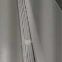 Cordless Light Filtering Mini Blind - 30 Inch Width, 64 Inch Length, 1" Slat Size - Pearl White - Cordless GII Morningstar Horizontal Windows Blinds for Interior by Achim Home Decor