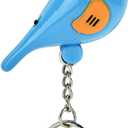 Bird LED Whistle Key Finder Intelligent Voice Control Keychain With Battery Blue