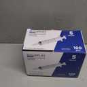 BH Supplies 5ml Oral Syringe with Cap (No Needle) - Sterile, Individually Wrapped - 100 Syringe