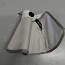 Soft Small Dog Cone Collar Alternative, Comfortable Elizabethan Dog Neck Pillow Cone for Small Dogs (Yorkshire Chihuahua), Protective Adjustable Head Recovery Cone After Surgery Anti Licking for Pup (S(Neck Girth:6.3"-9.45"), Grey)