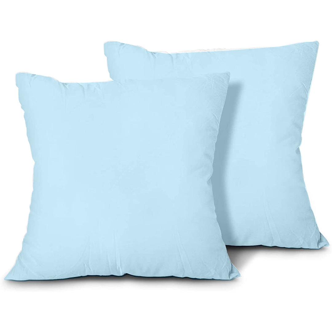 Cushion Cover Cushion Cover 15x15 inches Cushion Cover 15x15 Set of 2 15x15 inches Set of 2 Light Blue 15x15