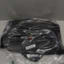 15 Inch Jumper Cable Bag, Heavy Duty Cable Storage Bag, Water Resistant Cable Organizer Bag for Jumper Cable, EV Charging Cables, Cords and Hoses (15 Inch Black)