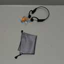 KualaLup Bone Conduction Headphones Bluetooth, Open Ear Headphones Wireless Bluetooth with 6-10H Long Life Black