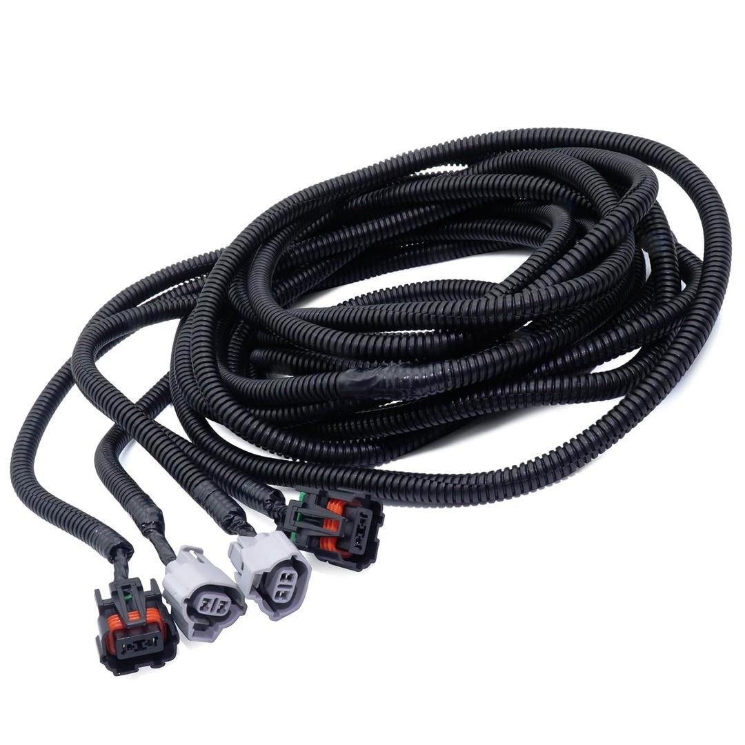 Fog Lamp Harness Fit for Chevrolet Camaro LS LT SS ZL1 1LT 2010 2011 2012 2013, Fog Lamp Light Connector Harness Replace 645-536 901-37033 92243262