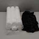 Under Door Draft Stopper 36 inch for Huge Gap up to 2 inch Draft Blocker for Bottom of Door 32-39 inch Seal Insulator Noise Stopper Weather Stripping Breeze Blocker Black