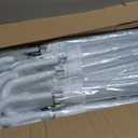 Wedding Favors for Guest Umbrella Gifts Bulk 52 Inch Large Dome Rain Windproof Stick Umbrellas with Thank You Tags and Rope Guest Souvenirs for Wedding Party Bridal Favors (White)