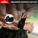 RELIFE REBUILD YOUR LIFE Lifting Hooks for Men and Women(Pair), Pull Up Straps, Gym Reapers Lifting Wrist Grips, Heavy Powerlifting, Lifting Hooks for Weight Lifting