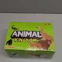 Safari Animals Figures Toys, Realistic Wild Zoo Animal Figurines, Plastic African Jungle Animals Playset for Kids Toddlers, 21Pcs Safari Toys Birthday Gifts for Boys Girls