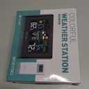 Weather Station Wireless Indoor Outdoor Thermometer: BOZYBO Digital Atomic Clock with Indoor/Outdoor Temp, Temperature Gauge Weather Clock with Calendar and Adjustable Backlight