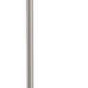 Gatco 1431SN, Modern Rectangle Base Freestanding Toilet Paper Holder, 22.25, Satin Nickel/Free Standing Toilet Tissue Holder Stand with Weighted Base