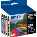 EPSON 220 DURABrite Ultra Ink High Capacity Black Cartridge (T220XL120-S) Works with WorkForce WF-2630,2650, 2660, 2750, 2760 and Expression XP-320,420, 424