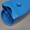 Bubble Machine, 18000+ Bubbles Per Minute Bubble Maker Blower for Kids Toddlers with 2 Speeds,6 Wands,Operated by Batteries or Plug-in for Outdoor/Indoor Birthday Parties,Wedding (Blue)