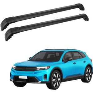 VERBANA Roof Rack Cross Bar Compatible with Honda Prologue 2024 with Lock Aluminum Cross Bars Lockable Crossbar Luggage Rack for Rooftop Cargo Carrier Luggage (Black) (Touring)