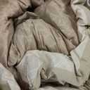 WONGS BEDDING 7 Pieces Comforter Set King Size, Brown Striped Bed in a Bag Comforter and Sheet Set, Bohemian Soft Lightweight Micorfiber Bedding Set for All Season (90"104")