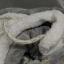 Qeils Wearable Blanket Hoodie for Women, Comfy Sherpa Sweatshirt Blanket as Birthday Christmas Gifts, Oversized Pullover Jacket Blanket Hoodie for Adult (Silver Foil Star, Adult)